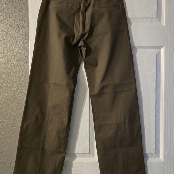 Flamingals Women's Straight Leg Jeans - dark khaki - Picture 3 of 6